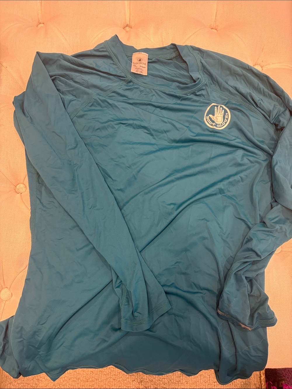 Women’s  body glove Long-Sleeve rash guard Teal